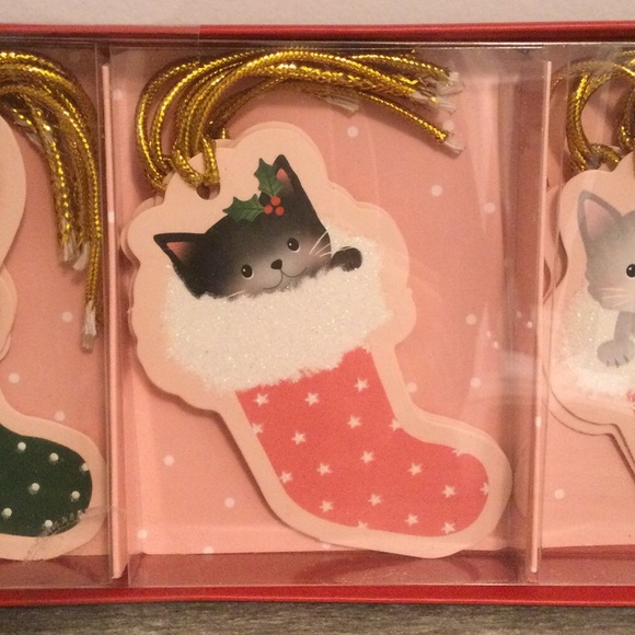 3/20$ Lady Jane Ltd. 16 Gift Tags, 2-Sided Christmas Kittens - Picture 5 of 12